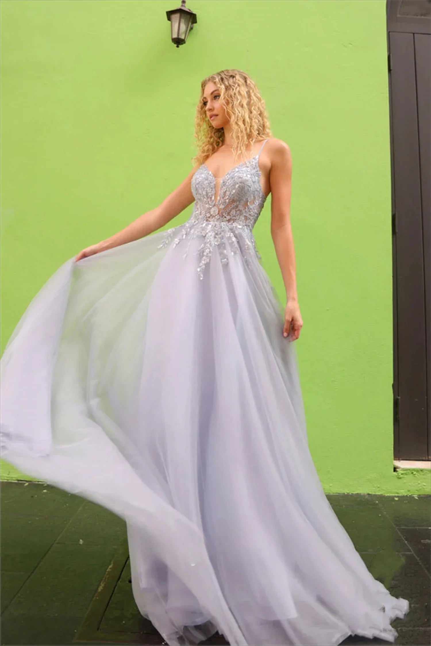 Prom Party Cocktail Evening Dresses Ball Gowns Elegant Gown Simple and Elegant Formal Dress for Women New in Dresses Customized SKY BLUE