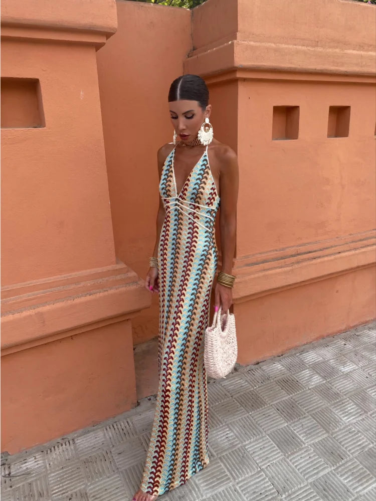 Dilara Backless Maxi Dress