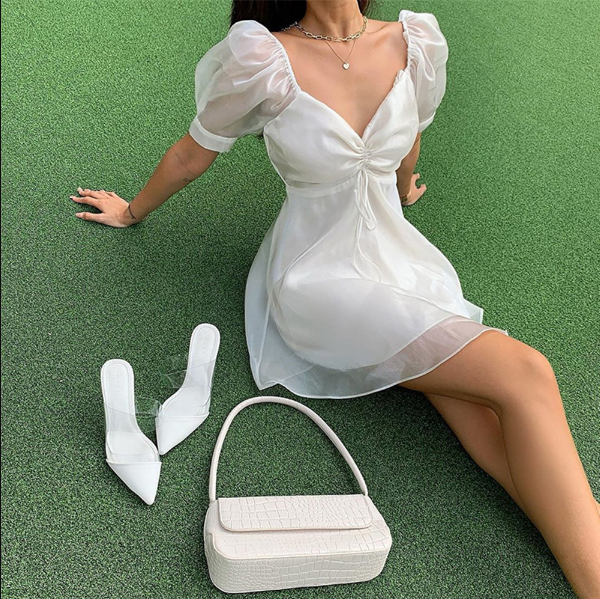 Maider Minimalist Casual Dress Elevated Occasion Wear