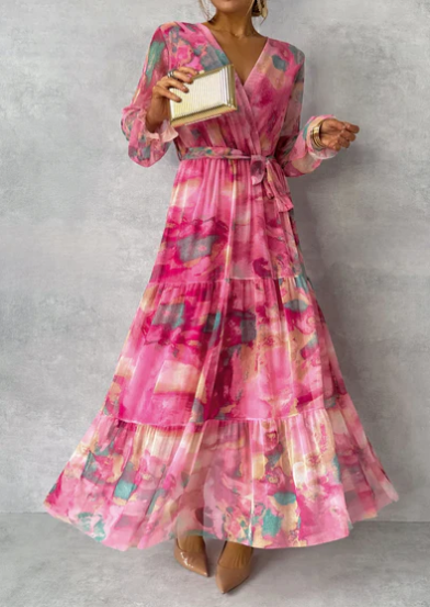 Lourdes Aesthetic Summer Dress Premium Wardrobe Essential