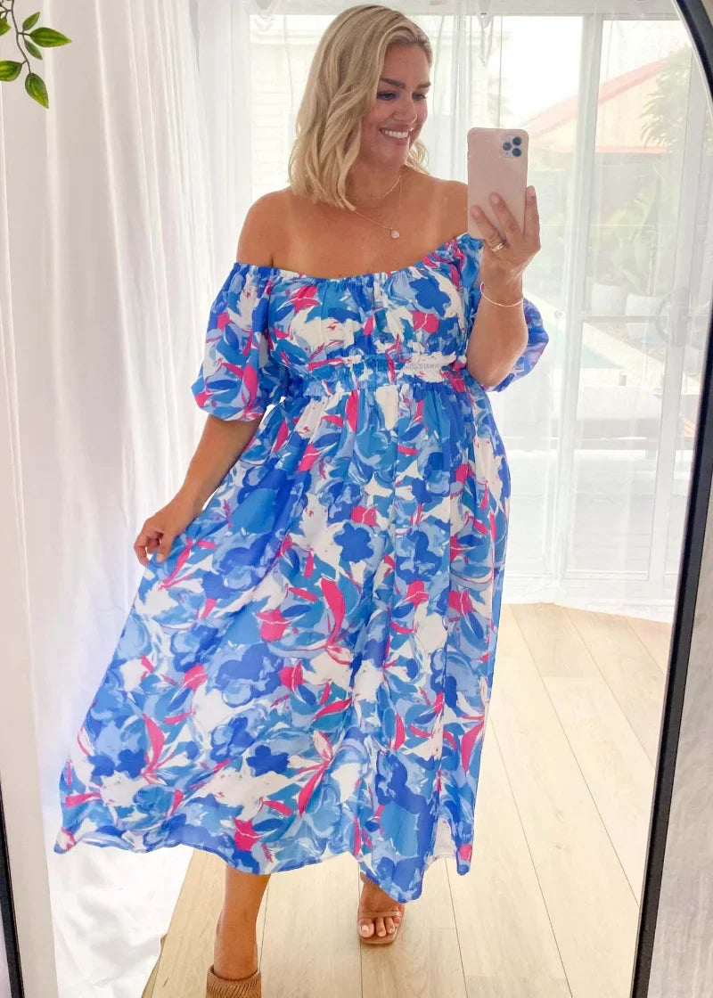 Eugenia Timeless Summer Maxi Dress Chic Silhouette Collection