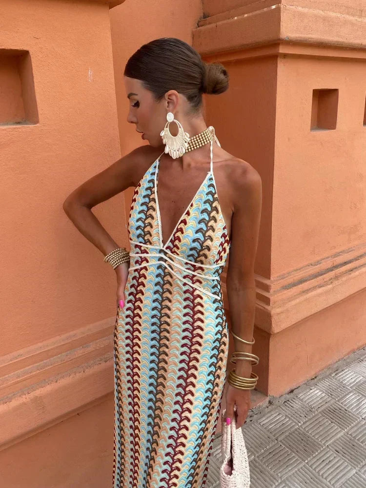 Dilara Backless Maxi Dress