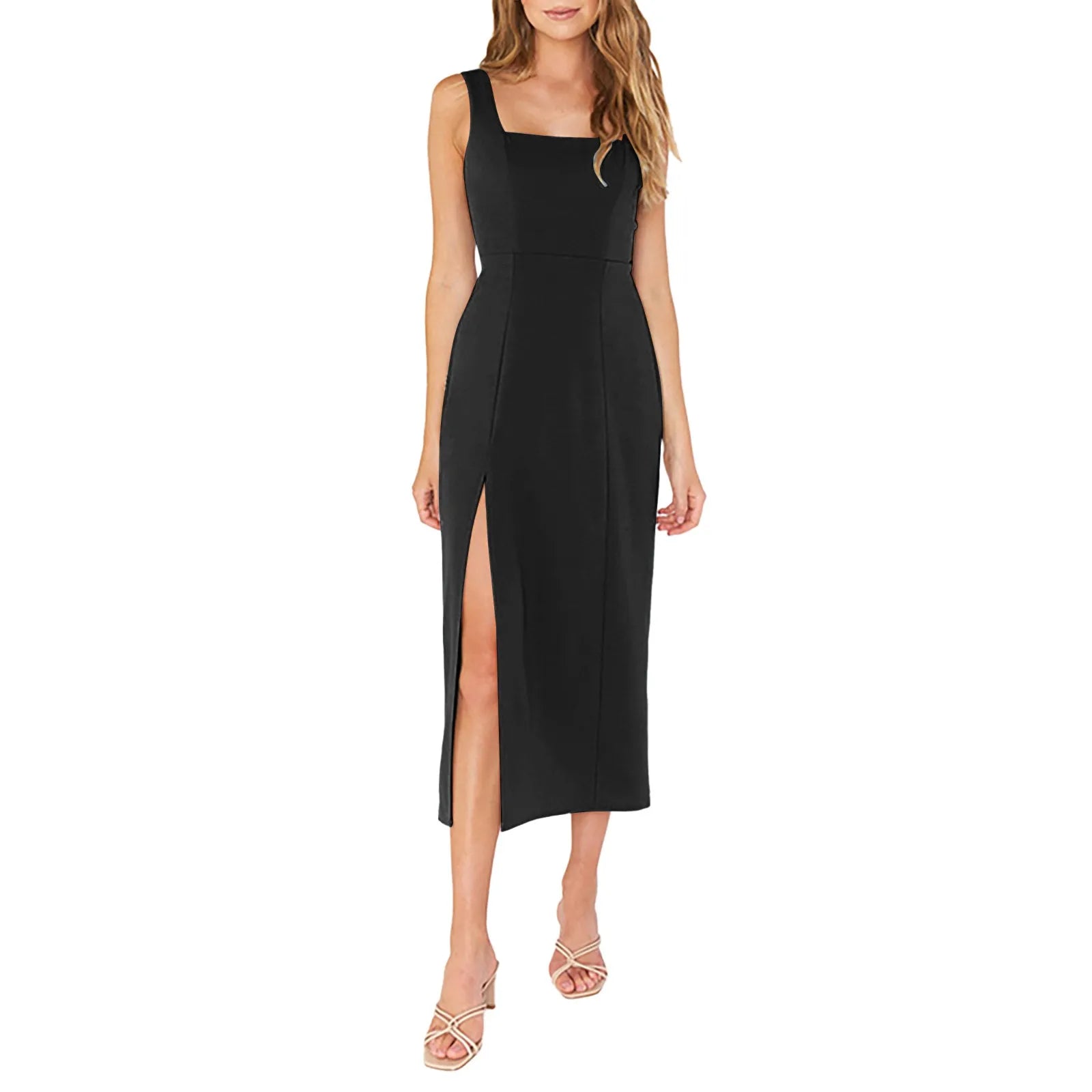 Gregoria Elegant, Sleeveless Dress for Women Timeless Daily Style