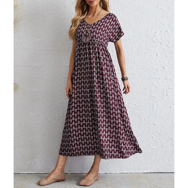 Romina Minimalist Handmade Summer Dress Evening Wear Edit