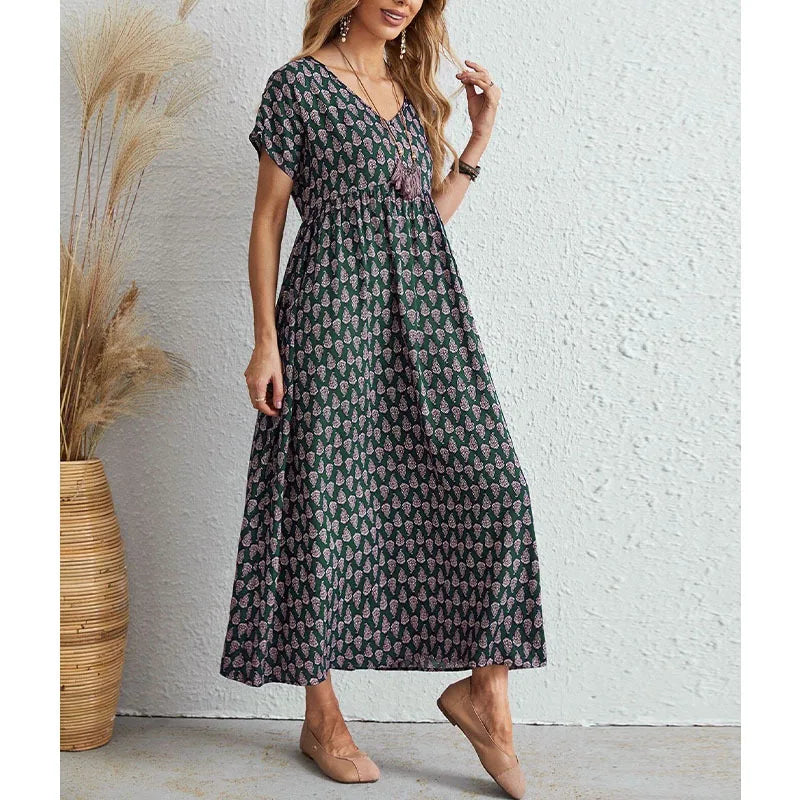 Romina Minimalist Handmade Summer Dress Evening Wear Edit