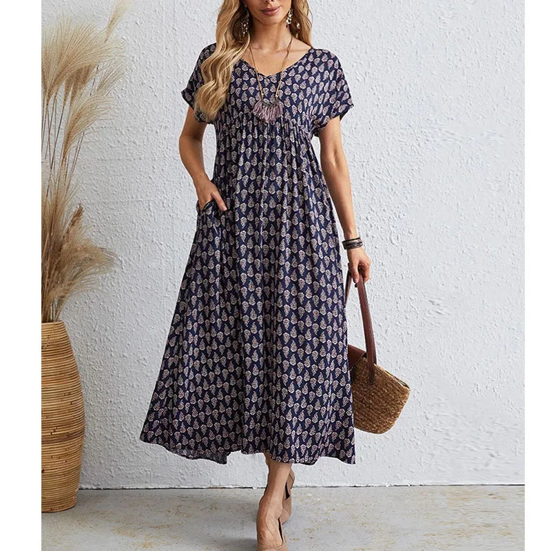 Romina Minimalist Handmade Summer Dress Evening Wear Edit