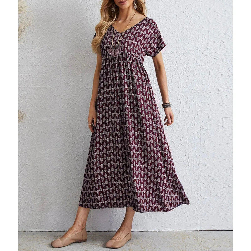 Romina Minimalist Handmade Summer Dress Evening Wear Edit