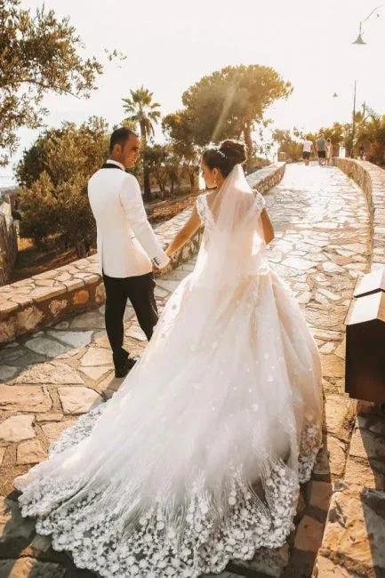 Summer Bohi Chiffon Flowy sleeveless Tulle Wedding Dress (ZD15701)