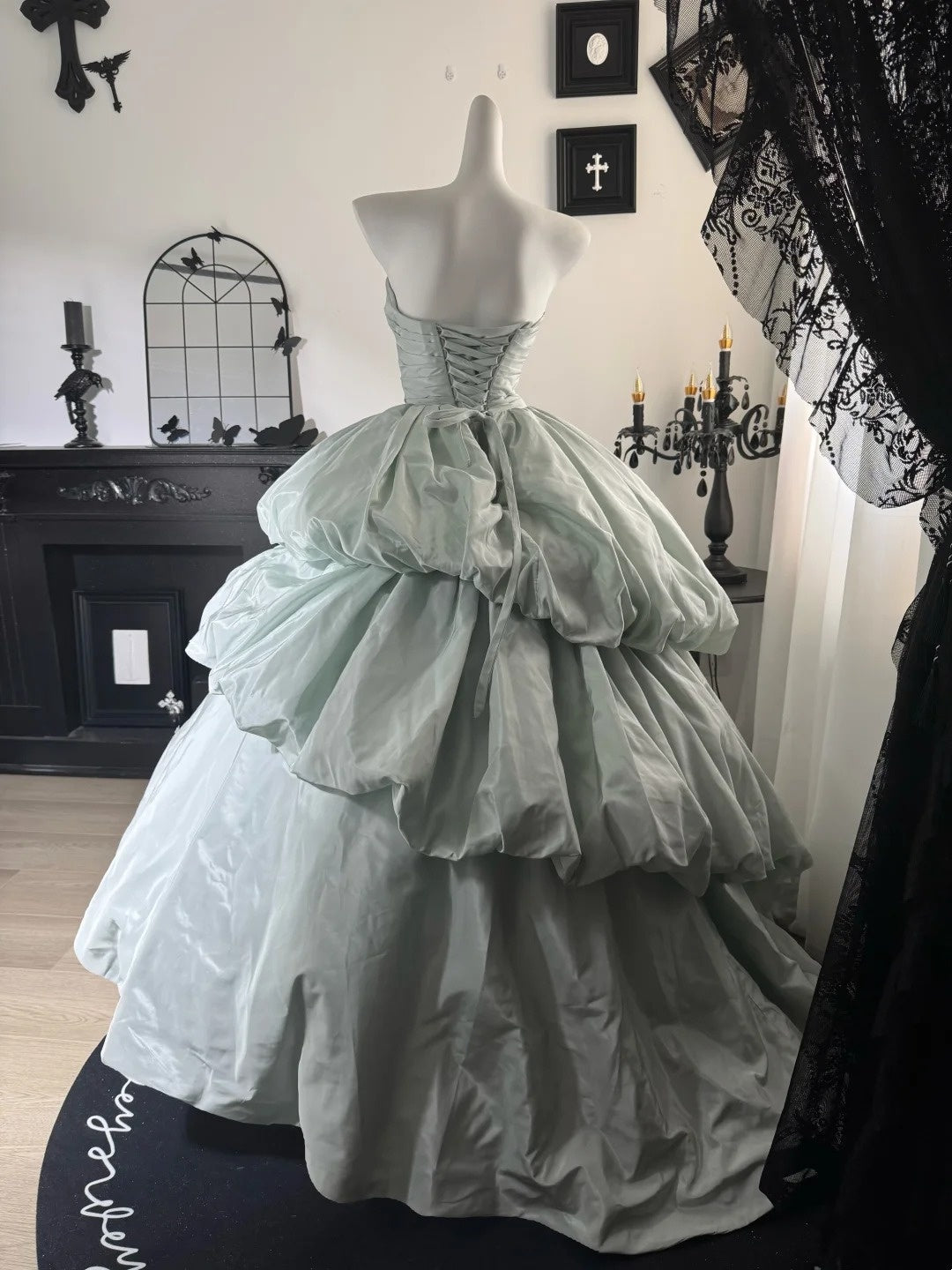 Sweetheart A-Line Birthday Dress Ball Gown Prom Dress