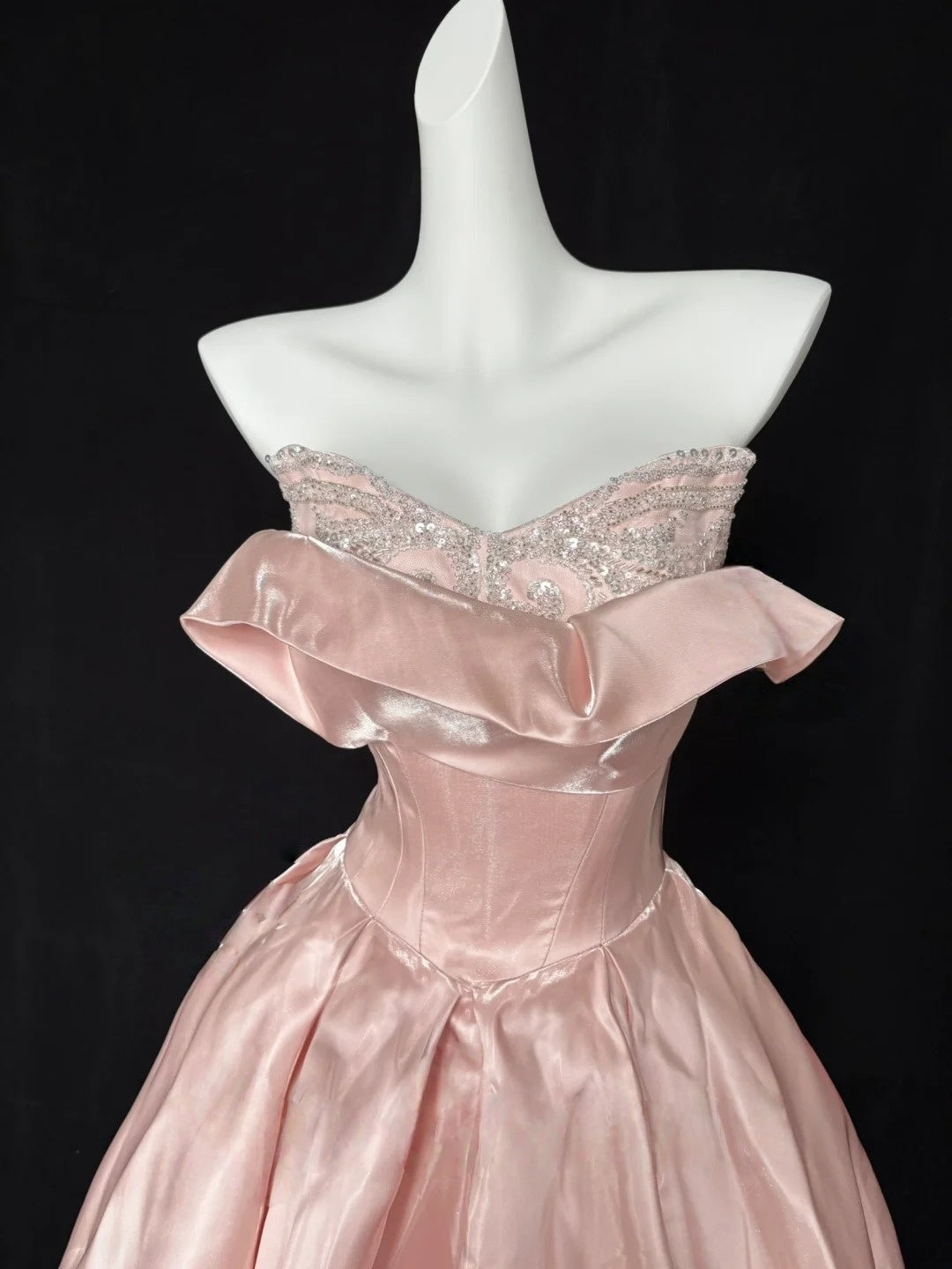 Sweetheart A-Line Pink Prom Dress Sweet Birthday Dress