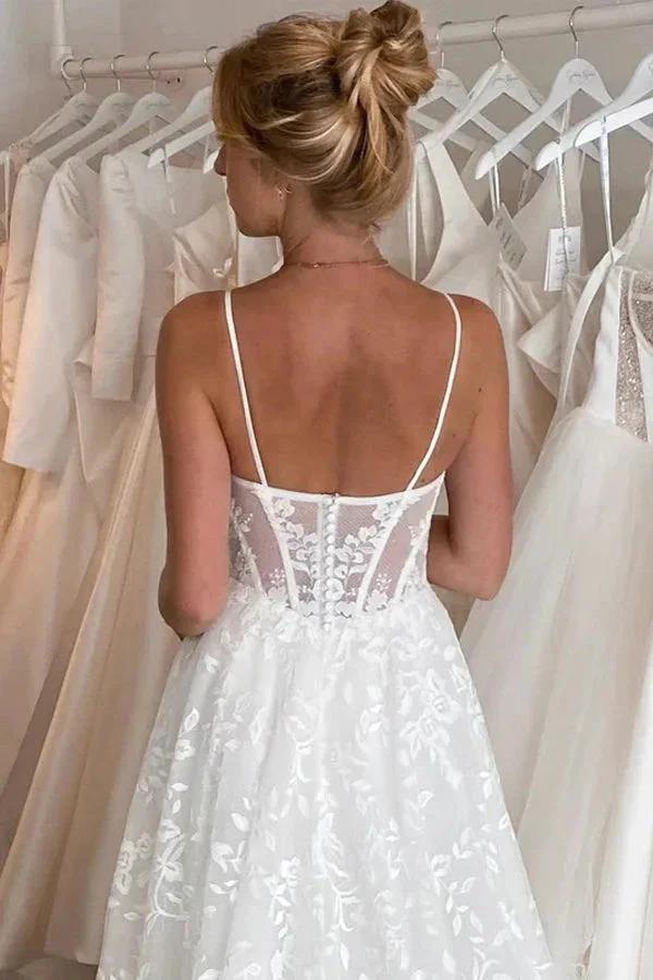 Sweetheart Ball Gown Lace Wedding Dress With Detachable Puff Sleeves (ZD16175)