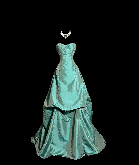 Sweetheart Taffeta A-Line Prom Dress Retro Evening Dress