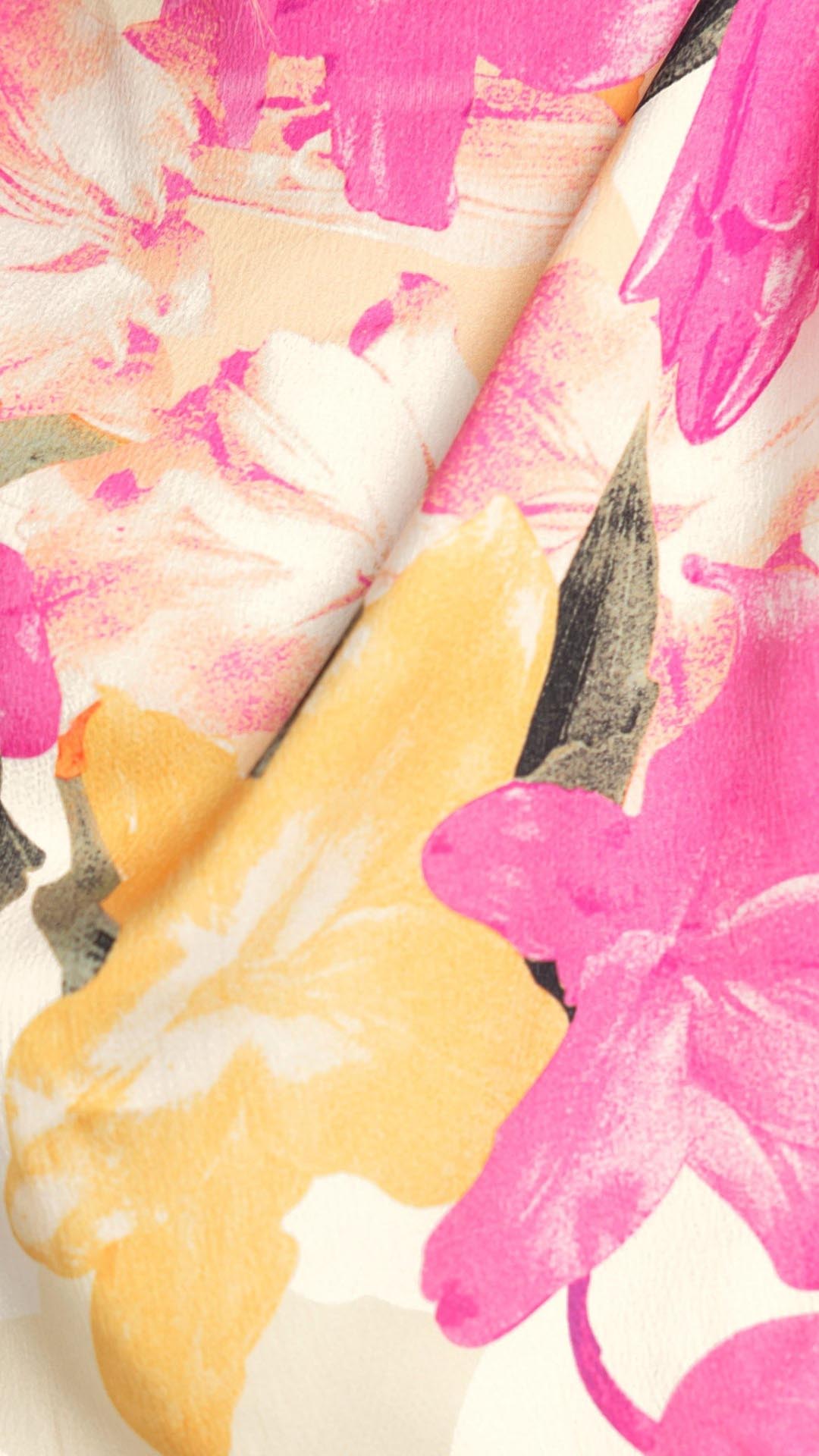 Emily Floral Charm Midi Dress