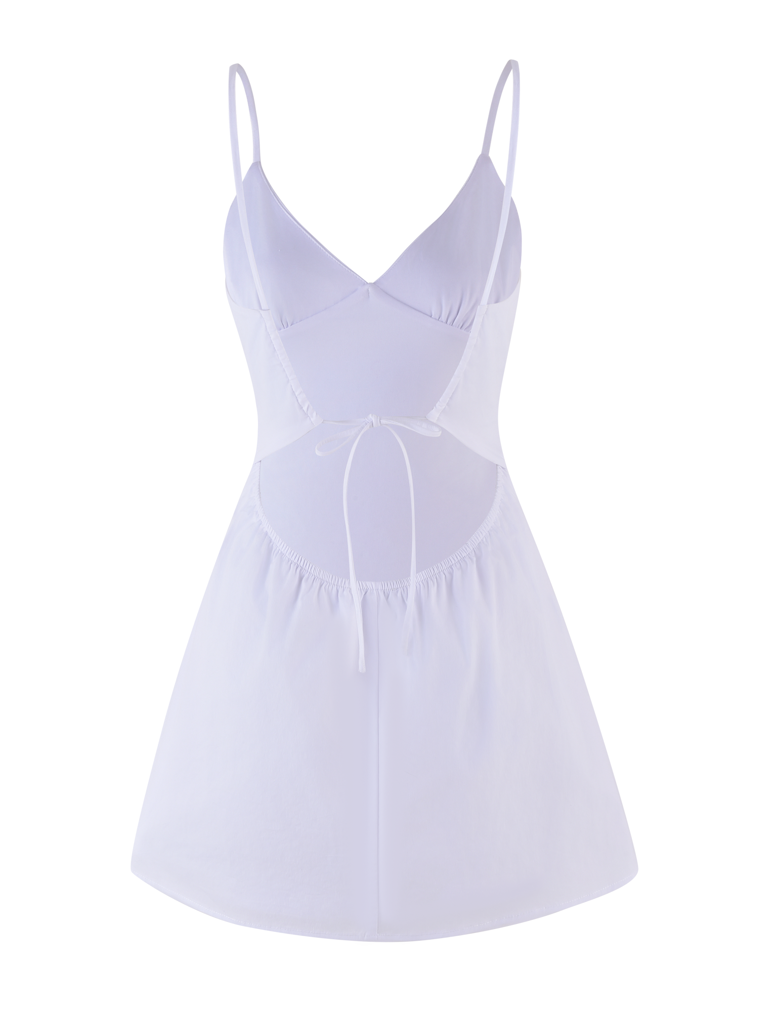 WINNIE MINI DRESS - WHITE