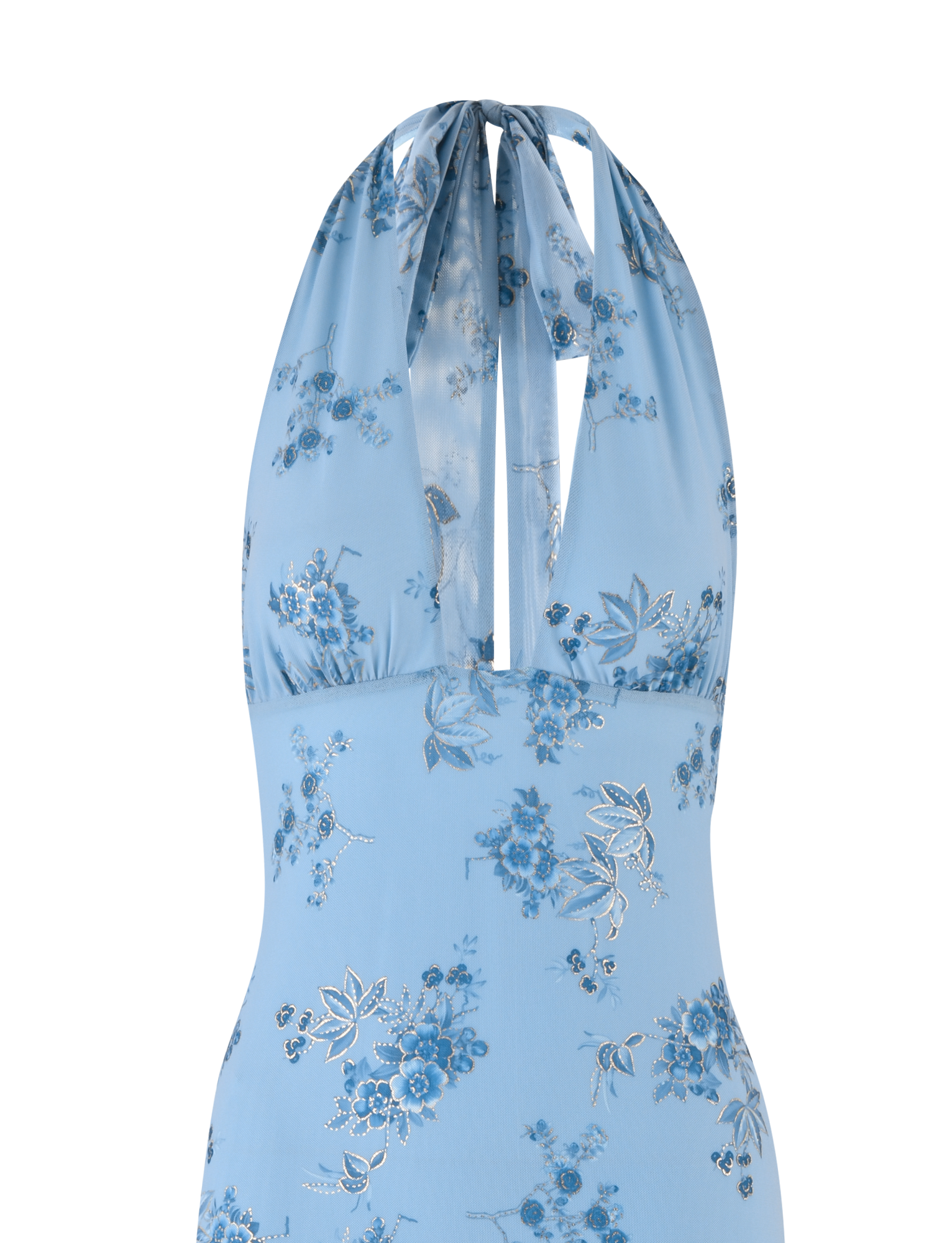 PHAEDRA MAXI DRESS - BLUE : FLORAL : BLUE FLORAL