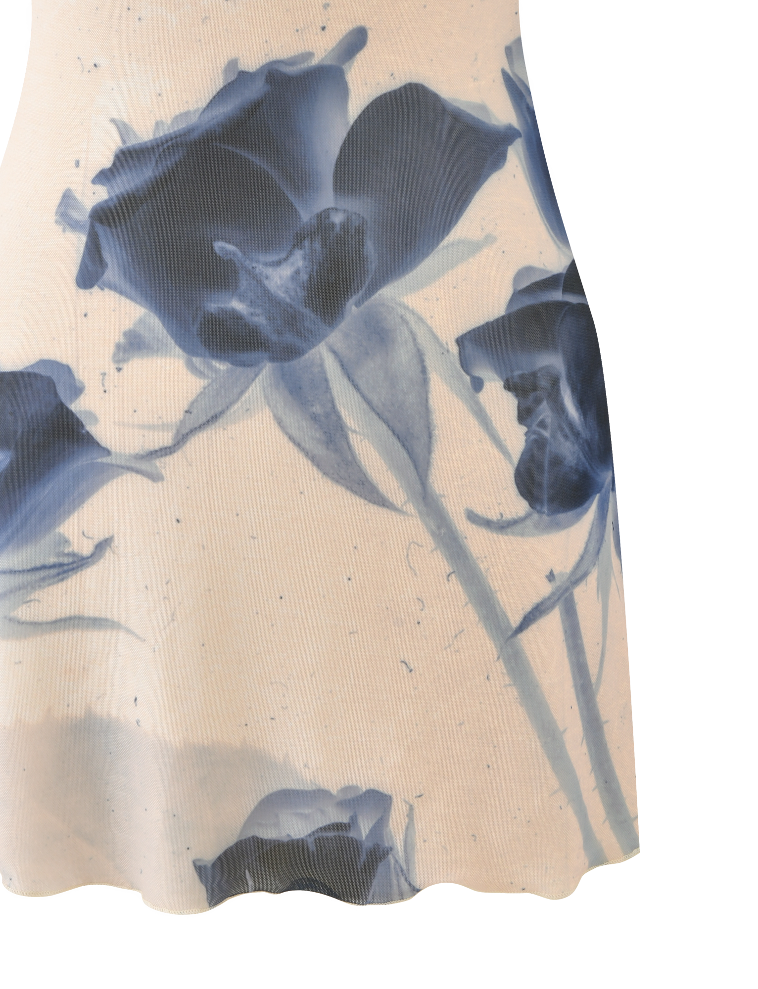 ROSY MINI DRESS - INDIGO FLORAL