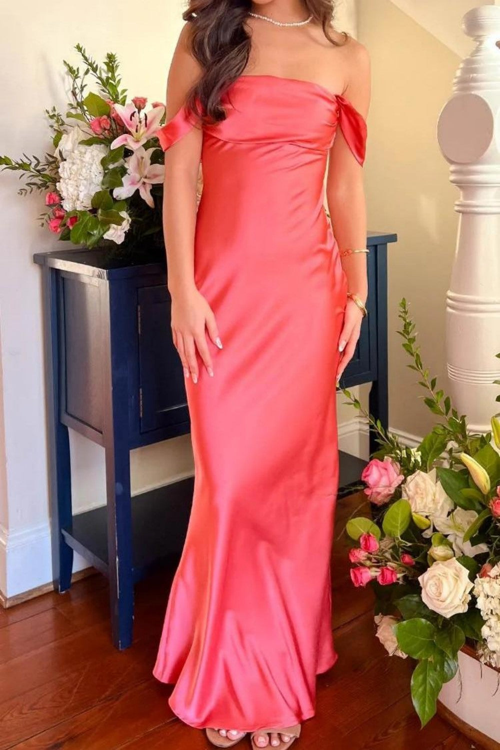 Chic Sheath Off the Shoulder Lilac Long Prom Dress with Ruched