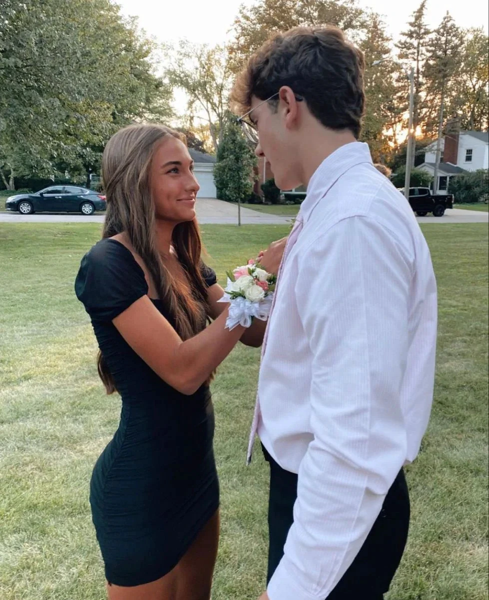 Sexy Black Dress Black Homecoming Dress Y2142 by simplepromdress