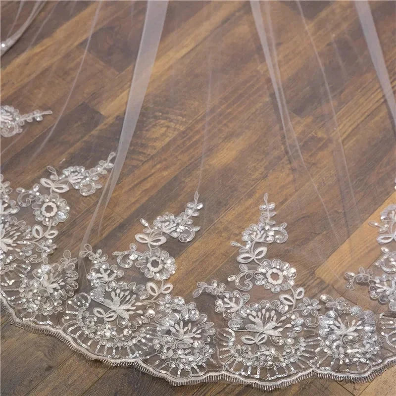 头纱颜色模板 bridal veil moban (ZD17170)