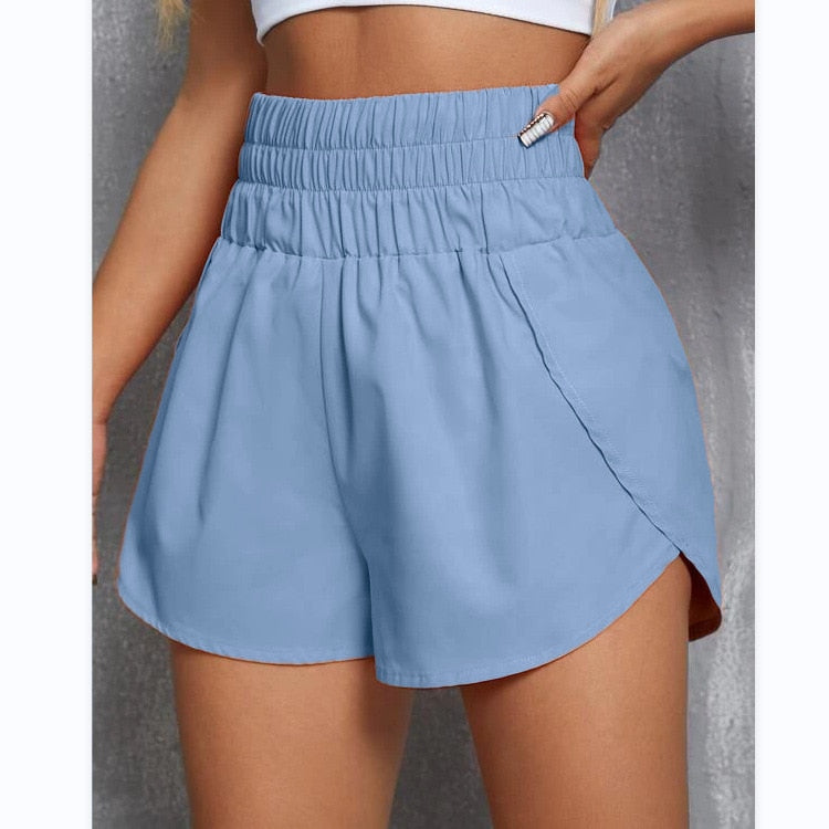 Women Jogging Running Fitness Trouser Waist Summer Streetwear Fashion Short Pants New