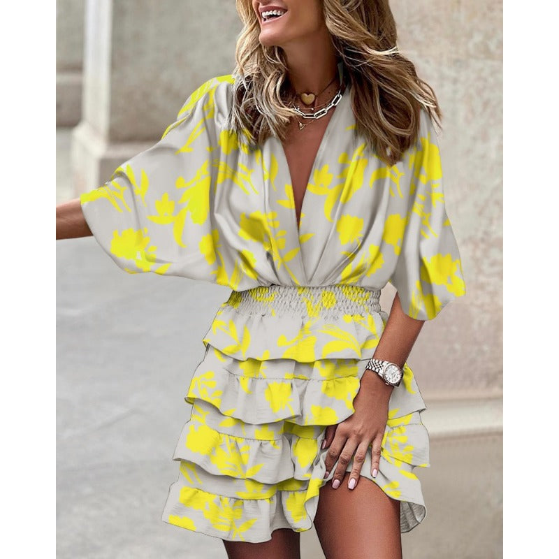Ginevra Timeless Floral Summer Dress Designer Edit