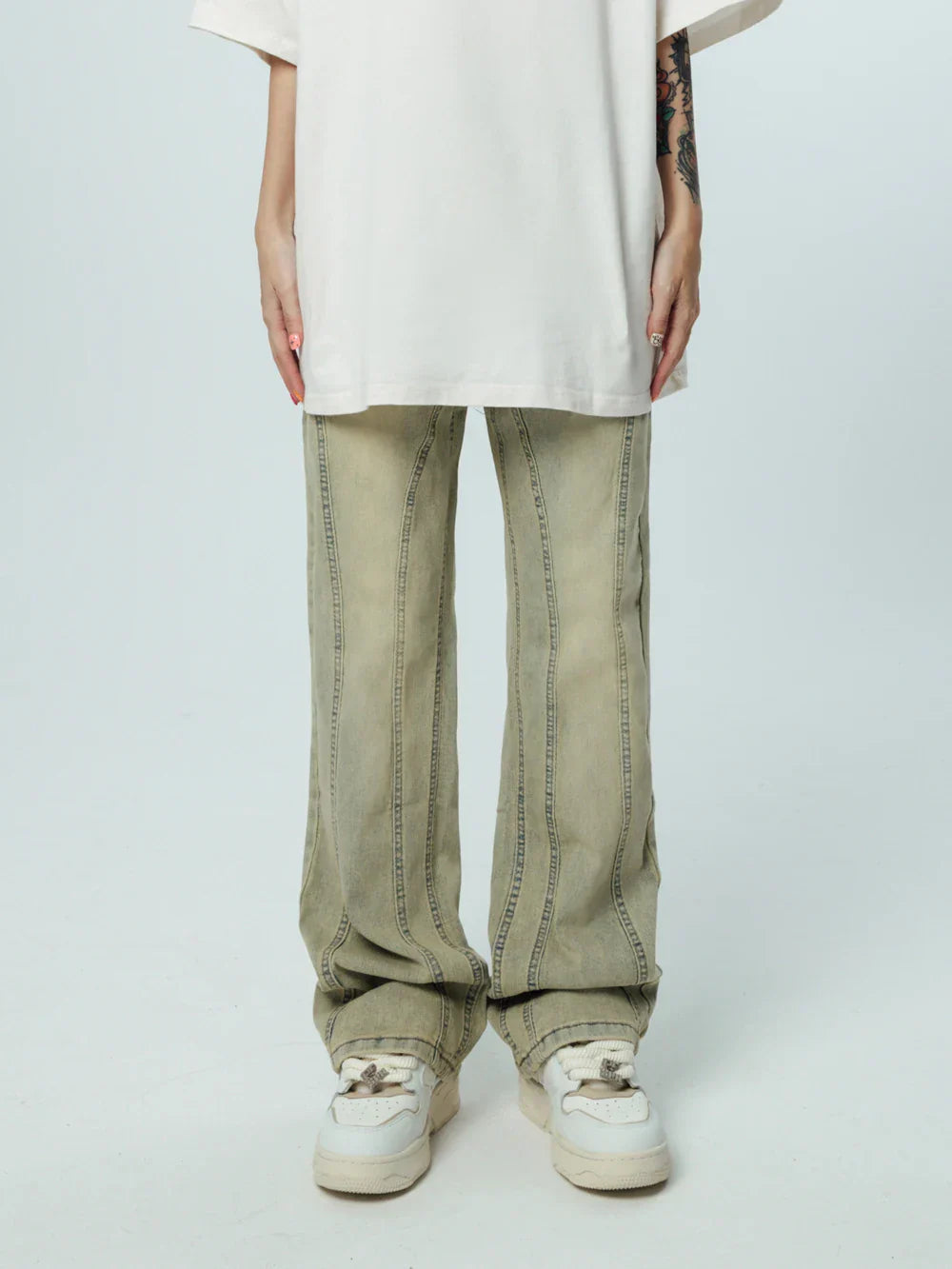 Korean Baggy Graphic Y2K Jeans