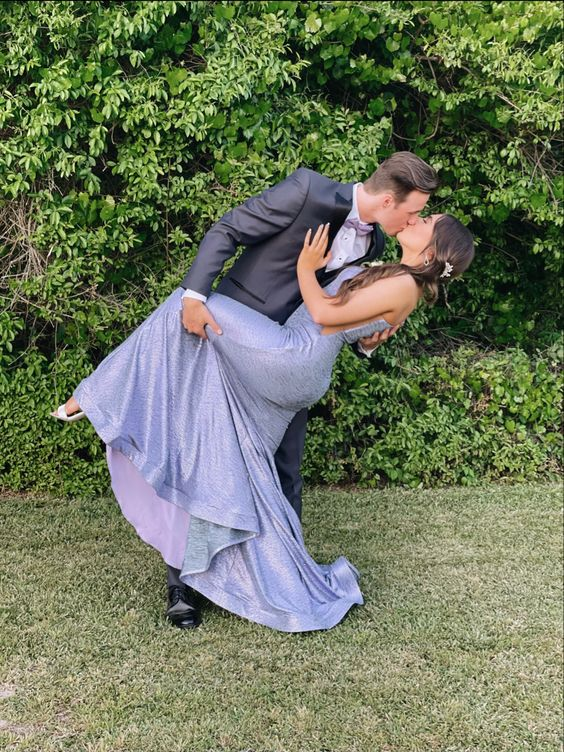 Charming One Shoulder Mermaid Prom Dress,Senior Prom Gown