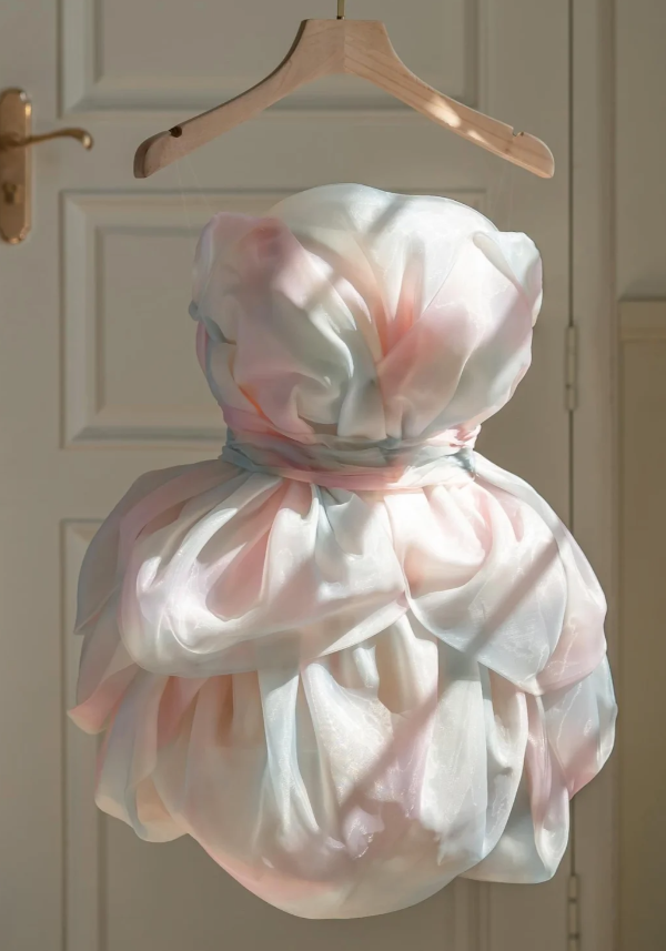 Unique Strapless Organza Birthday Outfits Mini Homecoming Dress