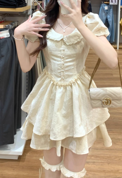 French-style 2026 New Pretty Women's Summer Short Dress - FashionDia