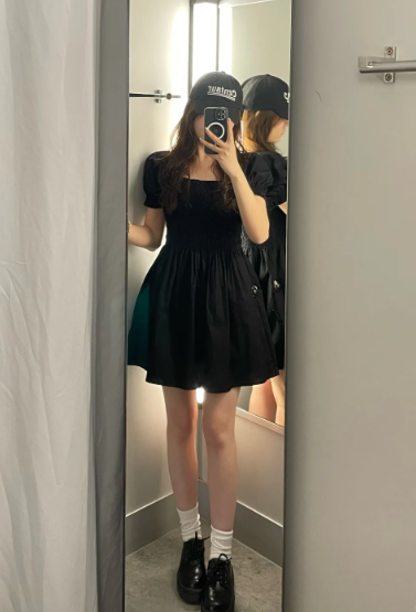 French-style 2026 New Pretty Women's Summer Short Dress
