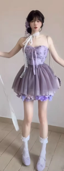 French-style 2026 New Pretty Women's Summer Short Dress