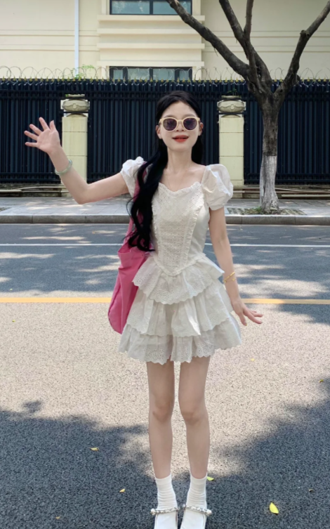 French-style 2026 New Pretty Women's Summer Short Dress - FashionDia