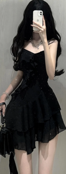 French-style 2026 New Pretty Women's Summer Short Dress