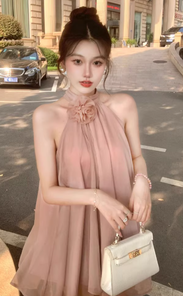 French-style 2026 New Pretty Women's Summer Short Dress - FashionDia