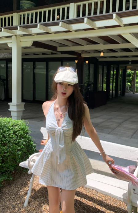French-style 2026 New Pretty Women's Summer Short Dress