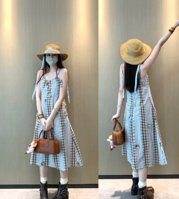 New Pretty French-style Elegant Summer Women's Long Dress - FashionDia