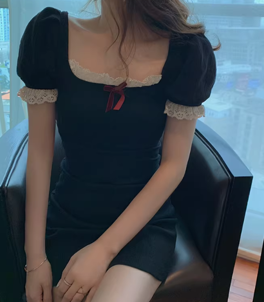 French-style 2026 New Pretty Women's Summer Short Dress - FashionDia