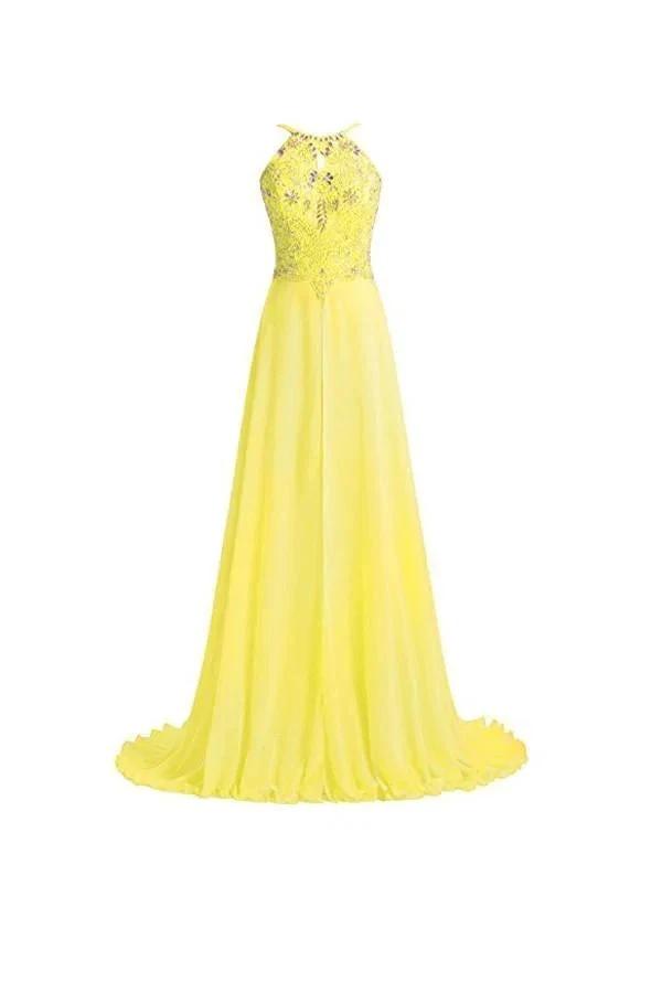 A line Straps Beading Long Prom Dresses Evening Dresses PG272 by pgmdress