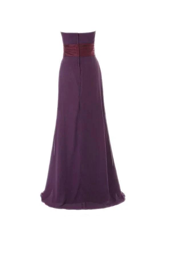 A-Line Sweetheart Floor-length Bridesmaid/Prom Dress With Ruffles (ZD13199)