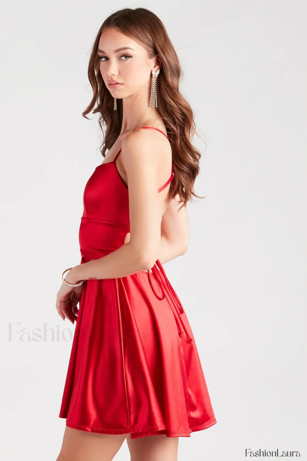 Sexy Slip Fitted Party Mini Dress