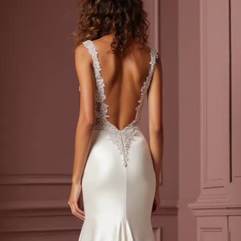 Mermaid Bridal Dress with a Sexy and Romantic Fit for Confident Brides