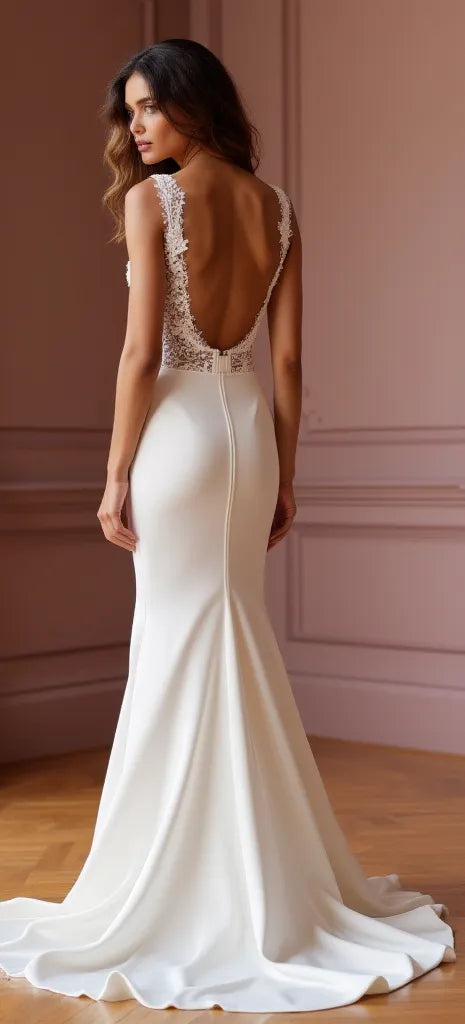 Mermaid Bridal Dress for Beach, Destination, and Outdoor Weddings