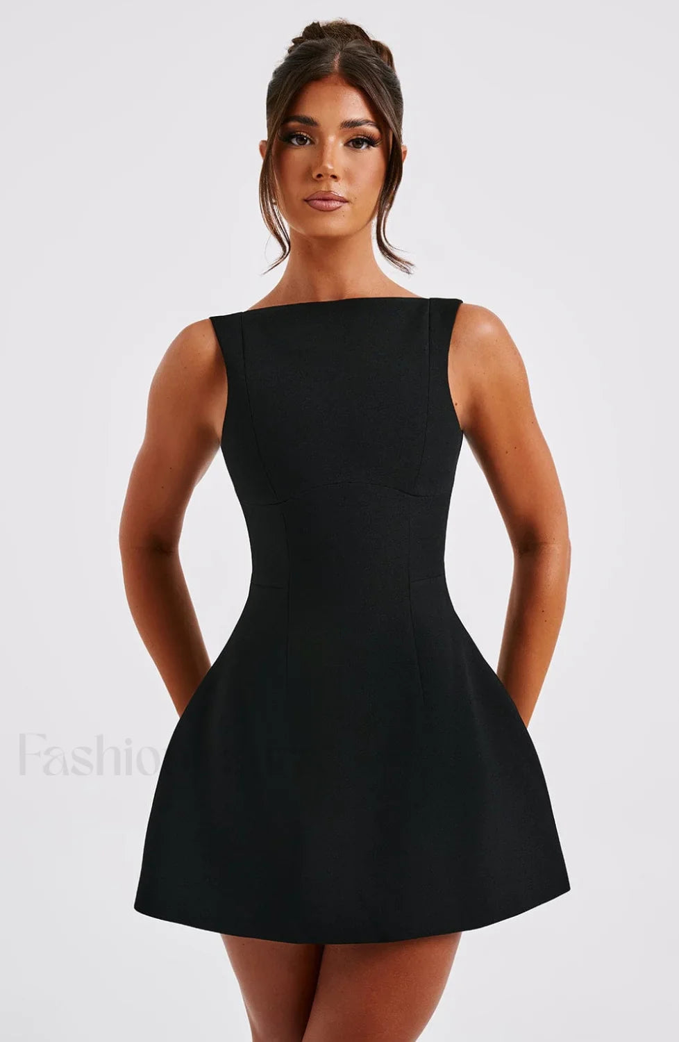 Alana Mini Graceful Dress Black XS Dress