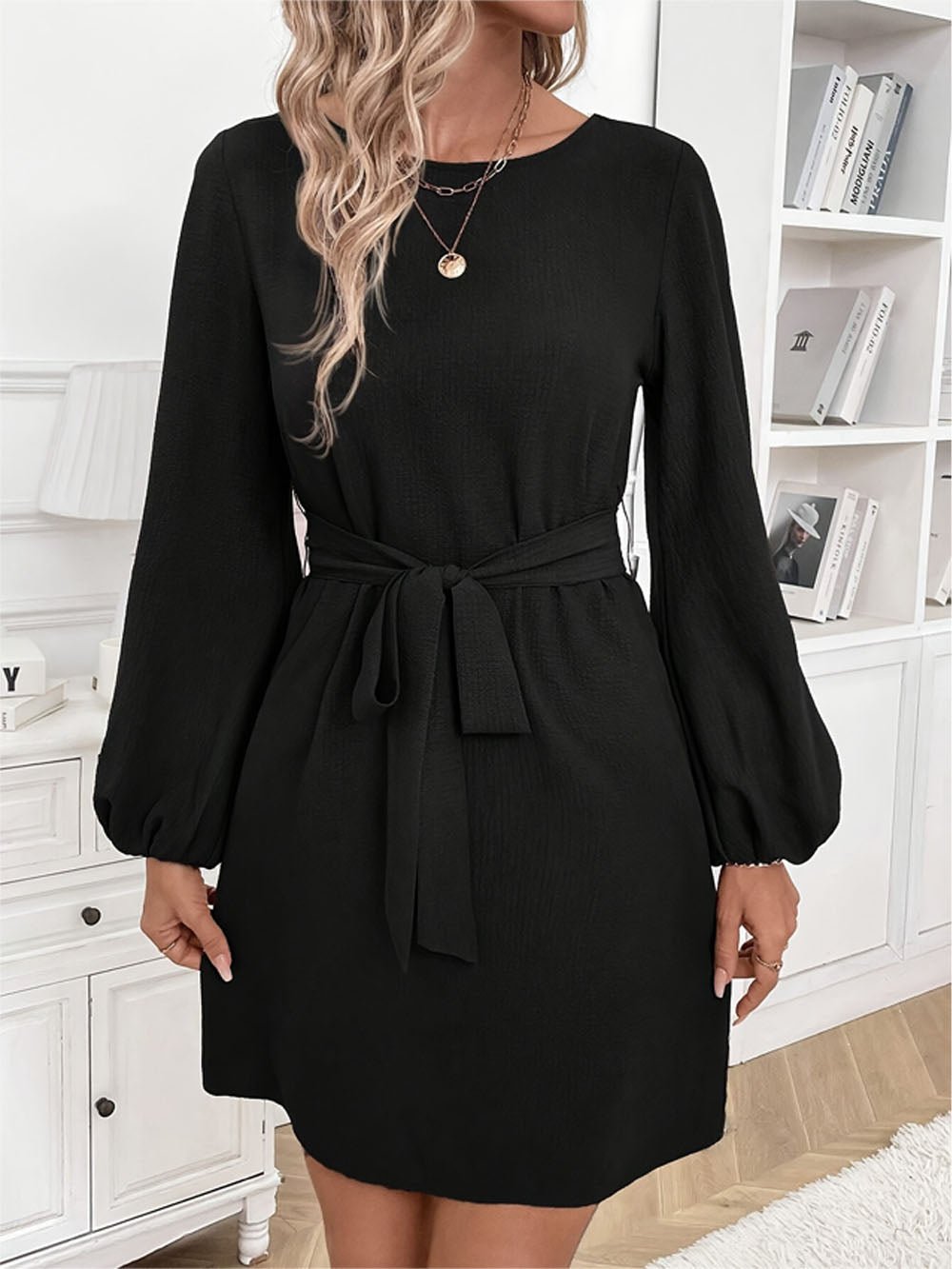 Alina Long Sleeve Mini Dress