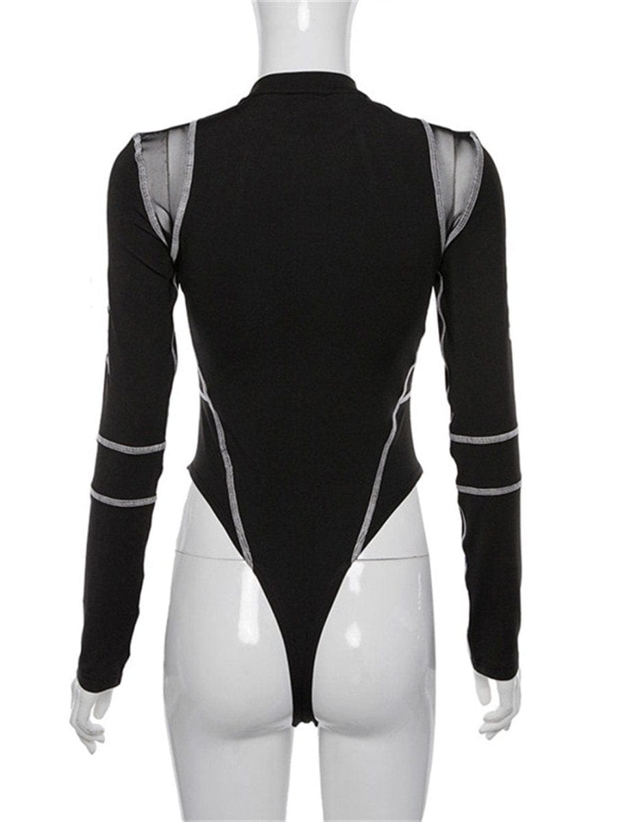Aria Skinny Bodysuit Streetwear Top