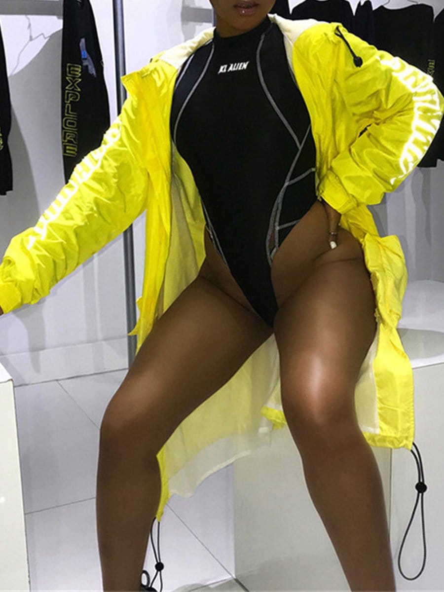 Aria Skinny Bodysuit Streetwear Top