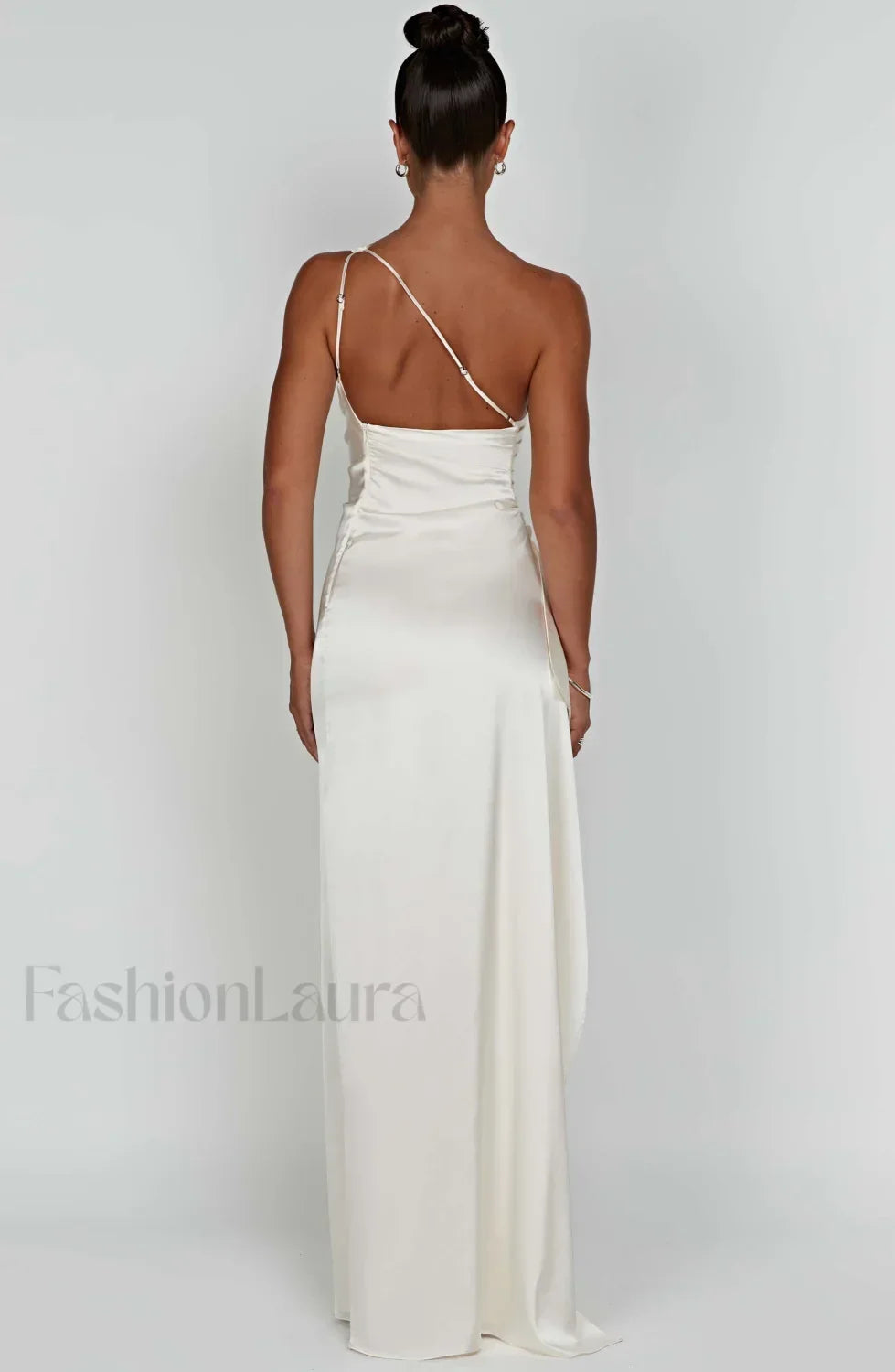 Ariel Maxi Graceful Dress - Ivory