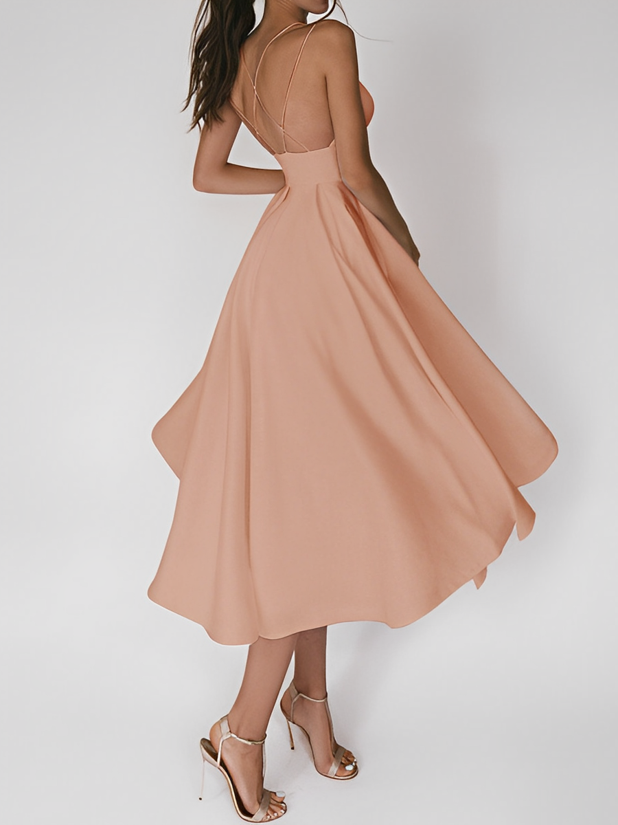 Amaryllis Chic Sleeveless Tank Dress for Women Statement Occasion Edit