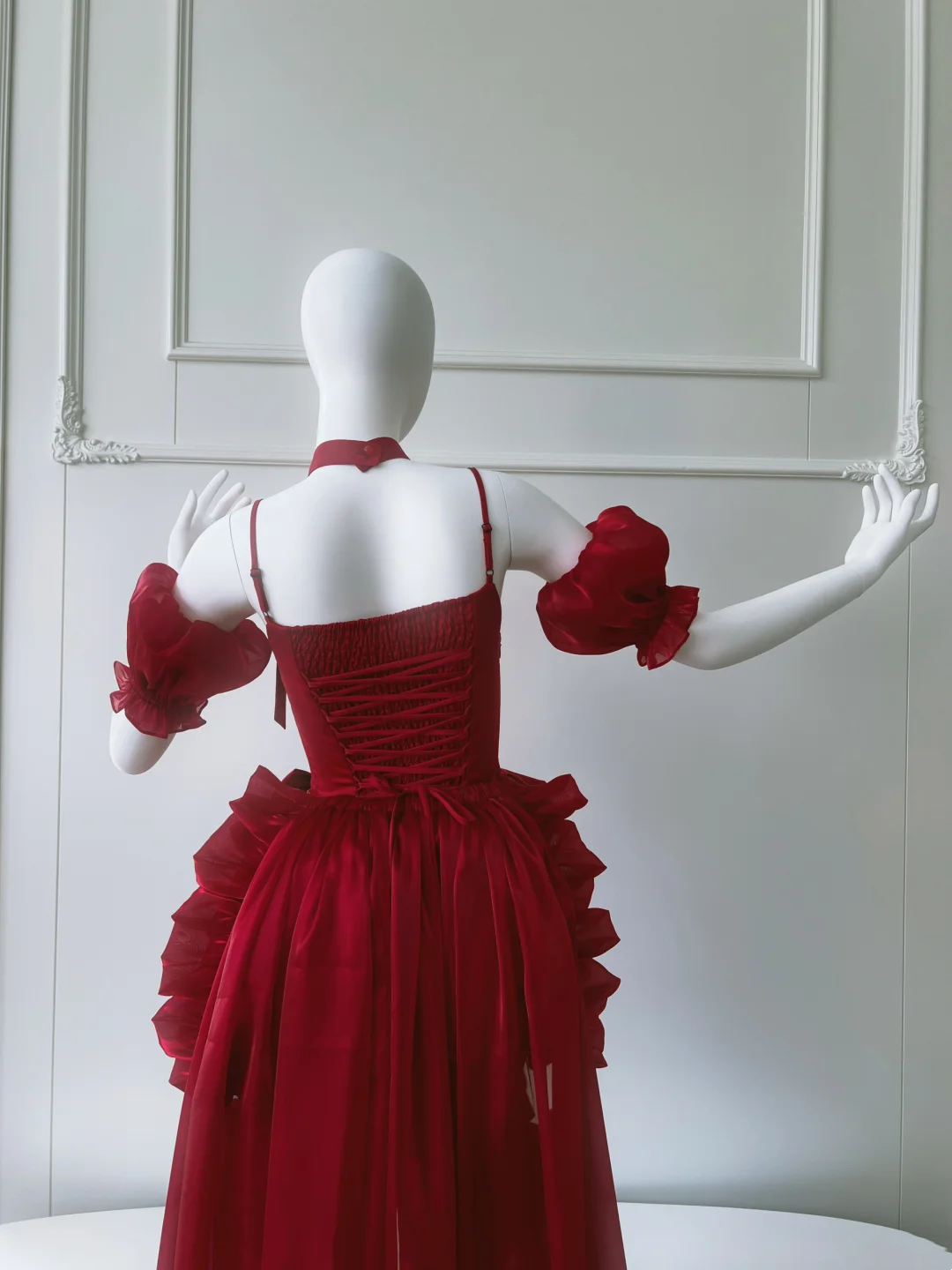 Red Short Prom Dress Sexy Evening Dress Graduation Dress Birthday Outfit - View 4 | FashionDia