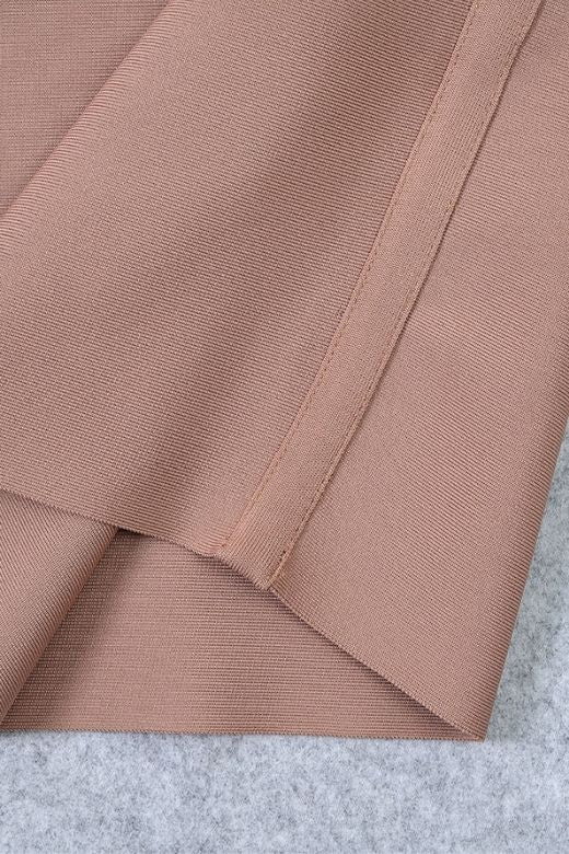 Bay Bandage Dress - Nude